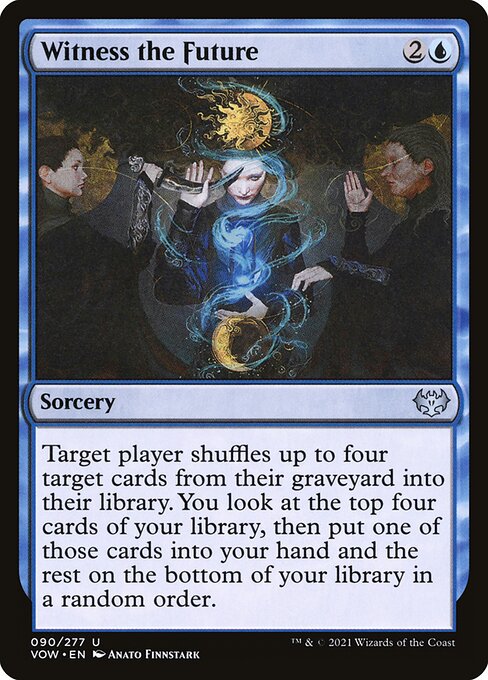 MTG Witness the Future VOW 090 Standard Nonfoil front