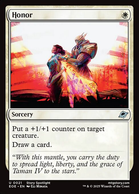 MTG Honor EOE 021 Regular Foil