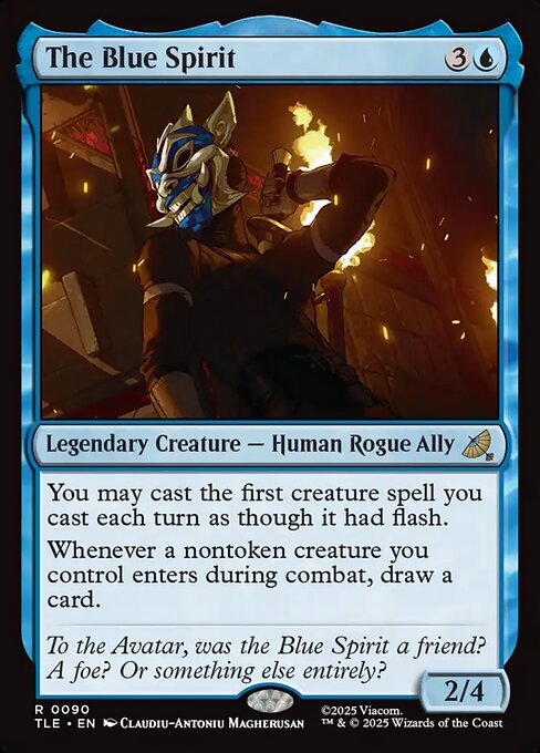 MTG The Blue Spirit [TLE 090] Foil