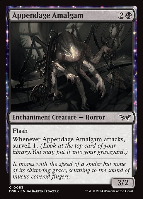 MTG Appendage Amalgam DSK 083 Regular Nonfoil