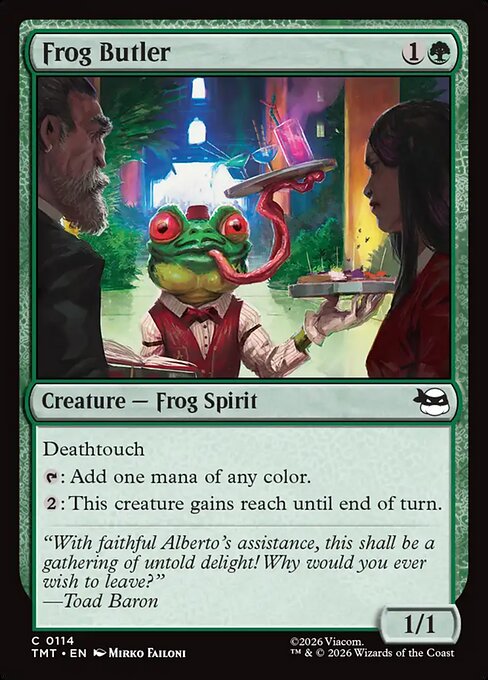 MTG Frog Butler TMT 114 Regular Nonfoil