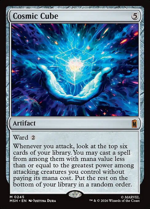 MTG Cosmic Cube MSH 245 Regular Foil