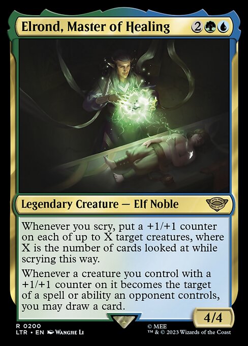 MTG Elrond, Master of Healing LTR 200 Regular Nonfoil