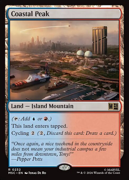 MTG Coastal Peak MSC 232 Regular Nonfoil