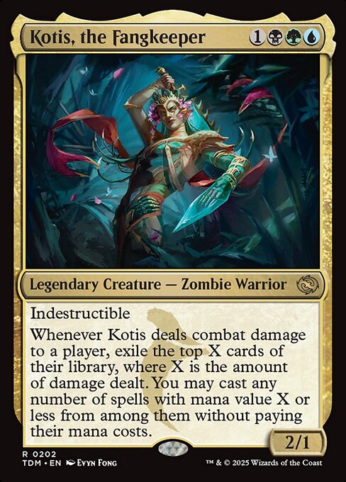 MTG Kotis, the Fangkeeper TDM 202 Regular Foil