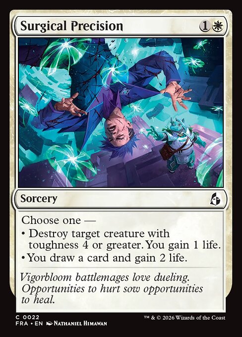 MTG Surgical Precision FRA 022 Standard Foil front