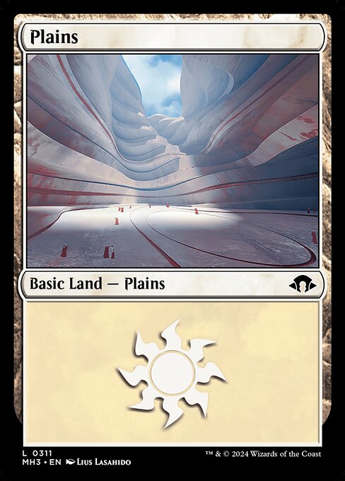 MTG Plains MH3 311 Bundle Basic Land Nonfoil