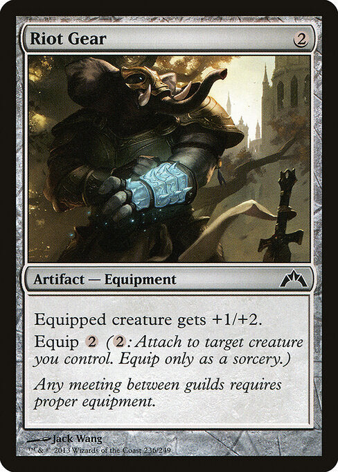 MTG Riot Gear GTC 236 Regular Foil