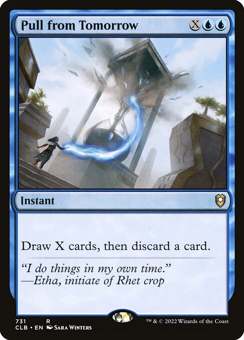 MTG Pull from Tomorrow CLB 731 Commander Deck Nonfoil