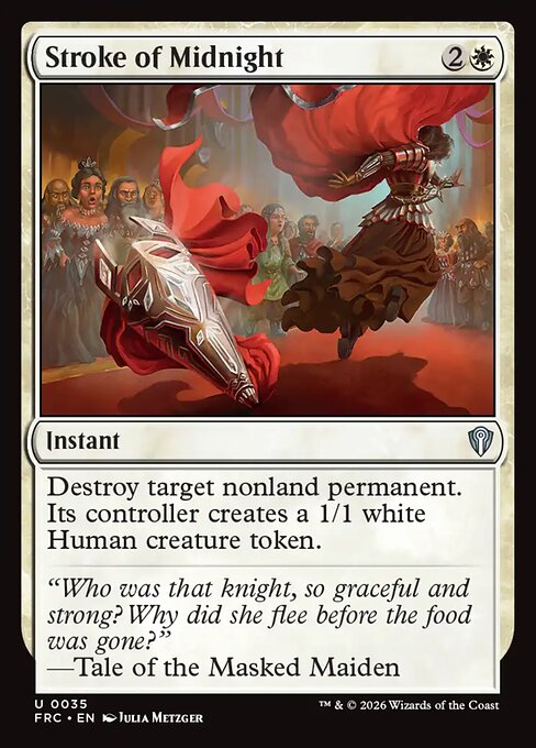 MTG Stroke of Midnight FRC 035 Standard Nonfoil front