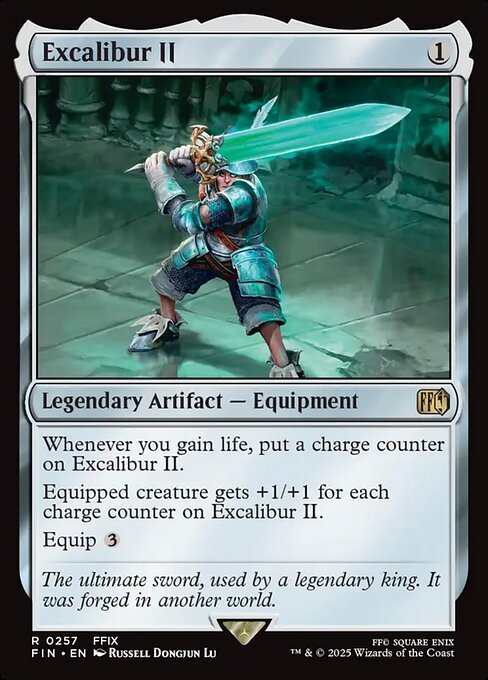 MTG Excalibur II FIN 257 Regular Foil