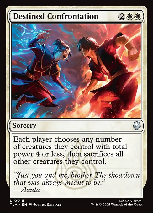 MTG Destined Confrontation TLA 015 Regular Nonfoil