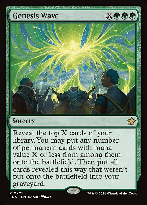MTG Genesis Wave FDN 221 Regular Nonfoil