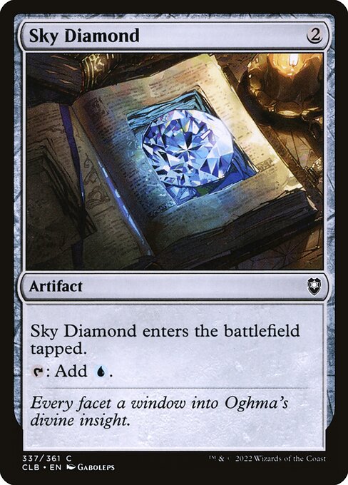 MTG Sky Diamond CLB 337 Regular Nonfoil