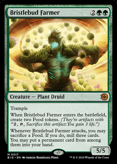 MTG Bristlebud Farmer BIG 017 Regular Foil