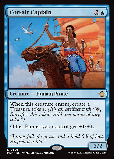 MTG Corsair Captain FDN 506 Beginner Box Nonfoil