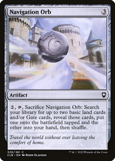 MTG Navigation Orb CLB 329 Regular Foil