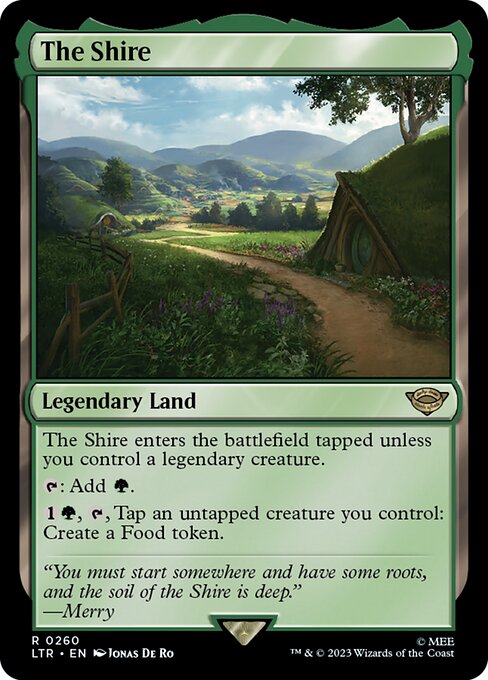 MTG The Shire LTR 260 Regular Foil