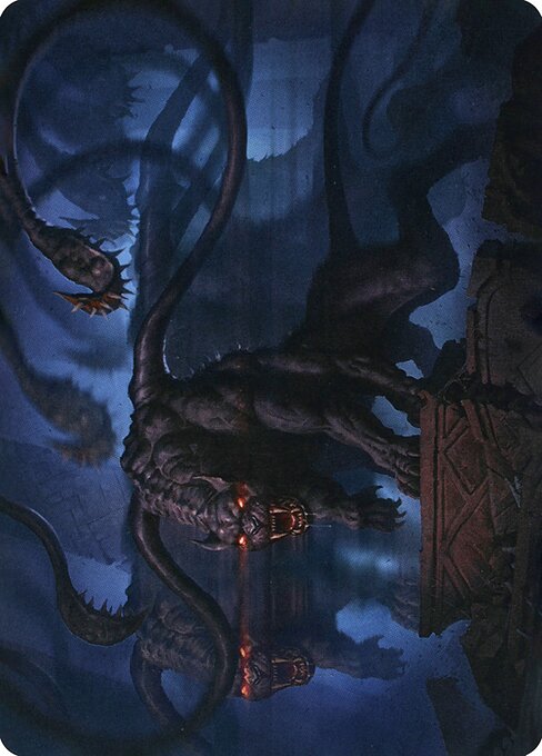 MTG Displacer Beast AAFR 008 Art Card