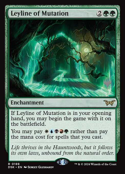 MTG Leyline of Mutation PDSK 188p Promo Pack Foil