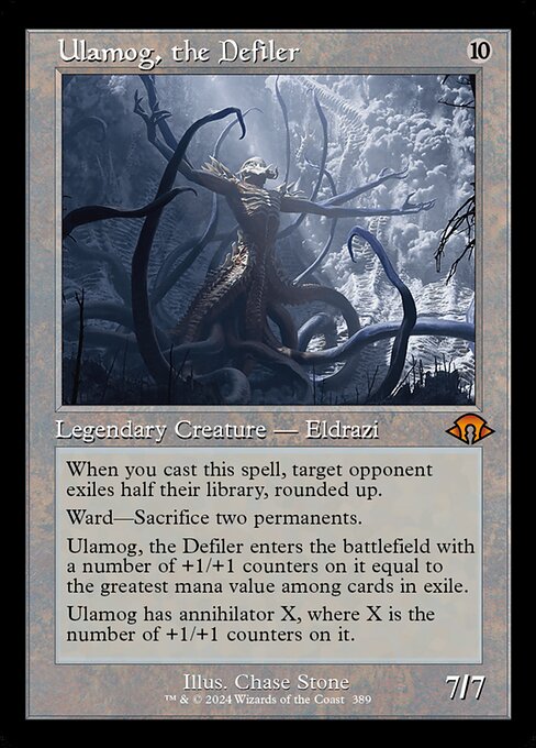 MTG Ulamog, the Defiler MH3 389 Retro Frame Nonfoil