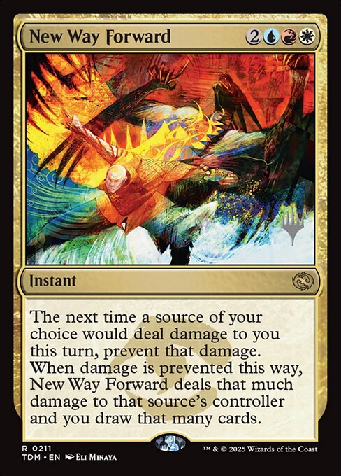 MTG New Way Forward PTDM 211p Promo Pack Foil