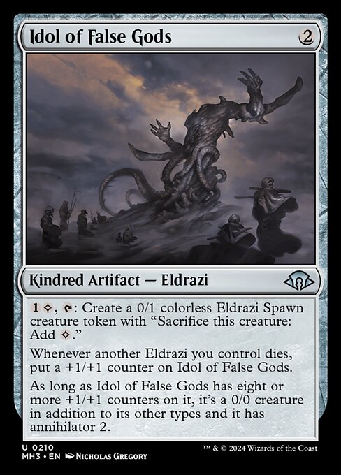 MTG Idol of False Gods MH3 210 Regular Foil