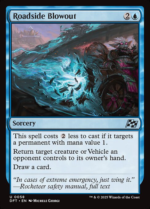 MTG Roadside Blowout DFT 058 Regular Nonfoil