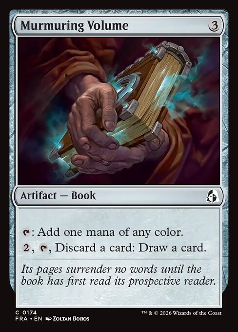 MTG Murmuring Volume FRA 174 Standard Foil front