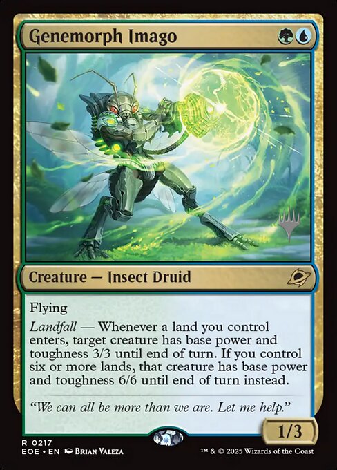 MTG Genemorph Imago PEOE 217p Promo Pack Foil