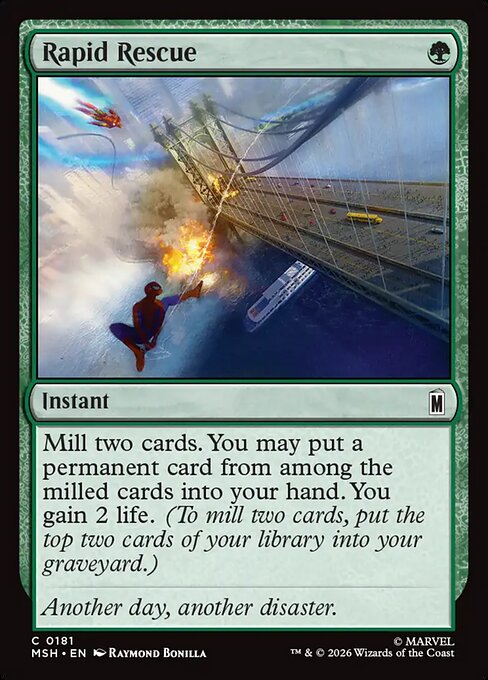 MTG Rapid Rescue MSH 181 Regular Foil