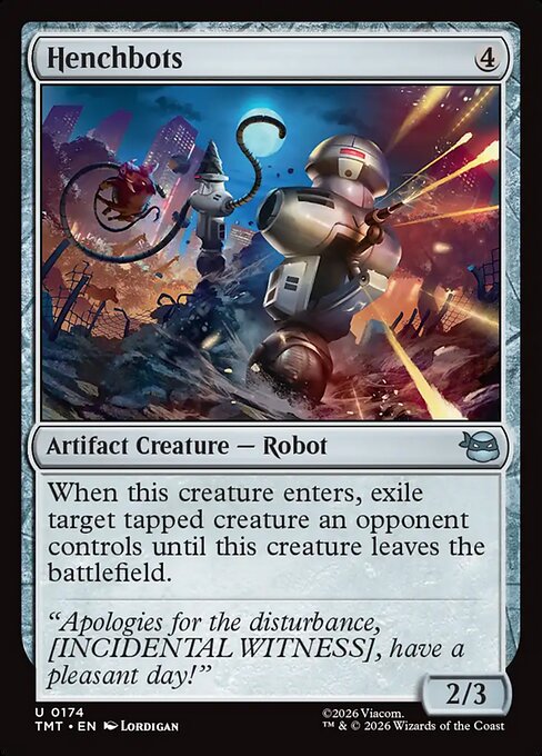 MTG Henchbots TMT 174 Regular Foil