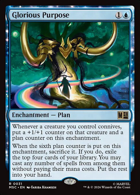 MTG Glorious Purpose MSC 031 Regular Nonfoil