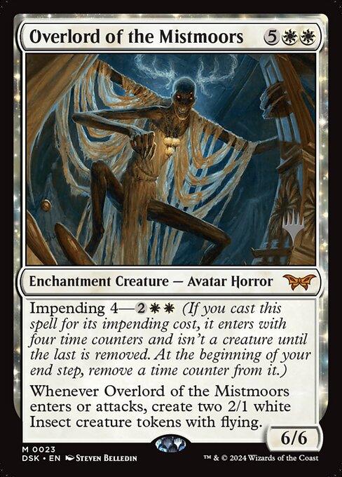 MTG Overlord of the Mistmoors PDSK 023p Promo Pack Foil