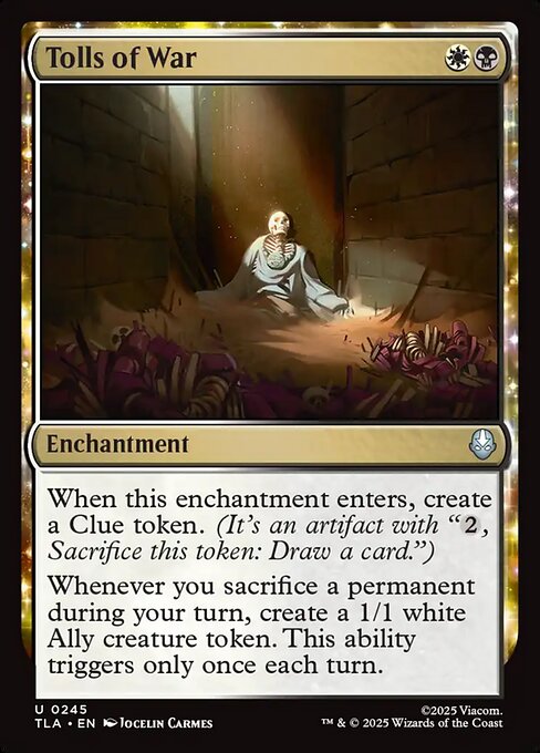 MTG Tolls of War TLA 245 Regular Nonfoil