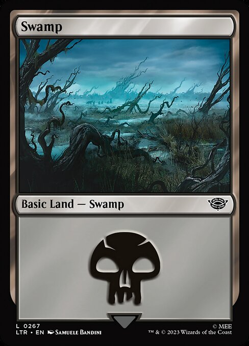 MTG Swamp LTR 267 Regular Nonfoil