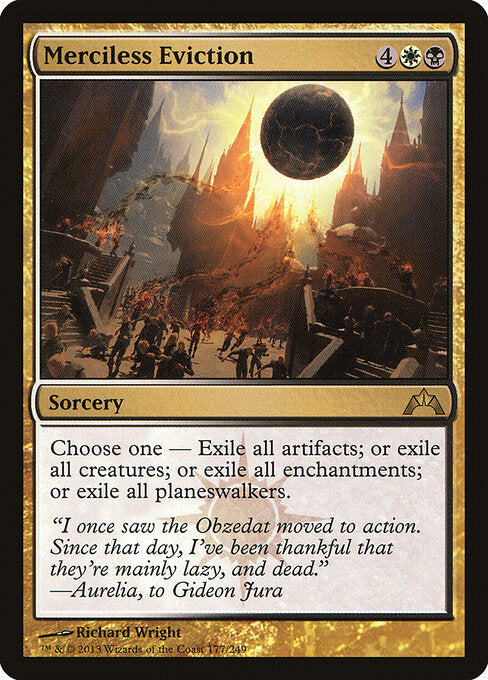 MTG Merciless Eviction GTC 177 Regular Nonfoil