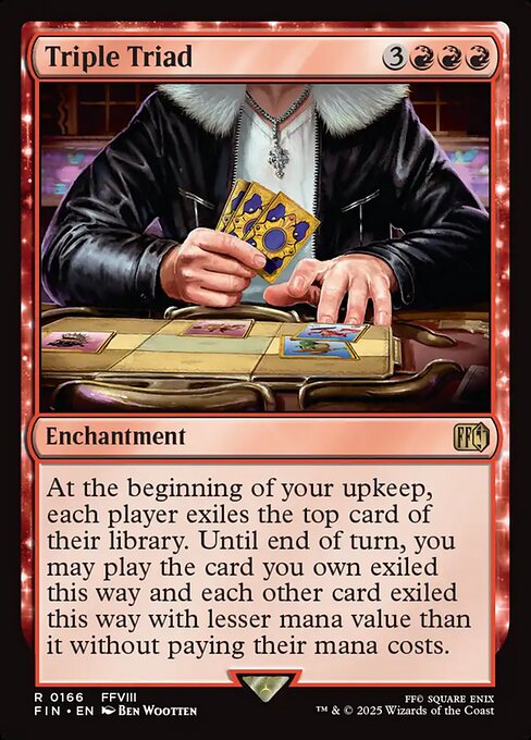 MTG Triple Triad FIN 166 Regular Foil
