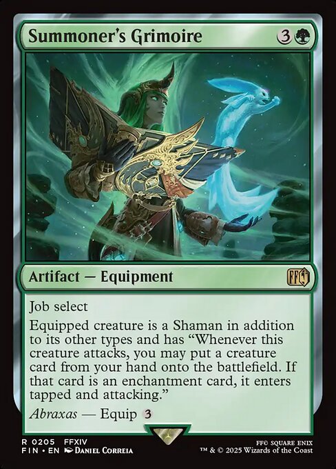MTG Summoner's Grimoire FIN 205 Regular Foil