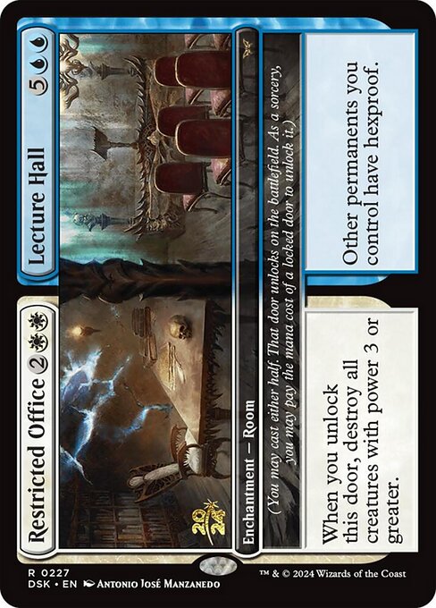 MTG Restricted Office // Lecture Hall PDSK 227s Prerelease Foil