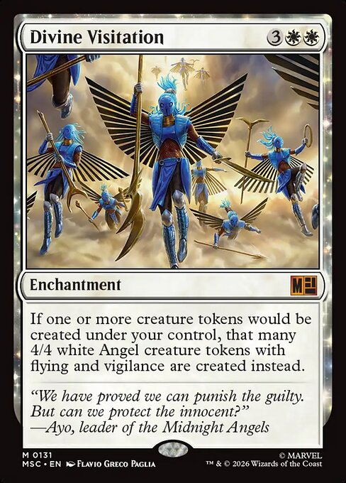 MTG Divine Visitation MSC 131 Regular Nonfoil