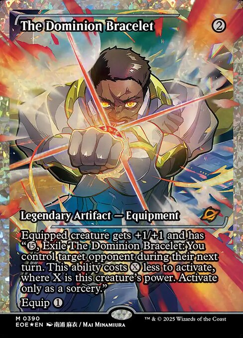 MTG The Dominion Bracelet EOE 390 Japan Showcase Fracture Foil