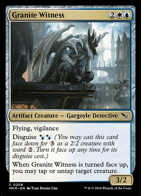 MTG Granite Witness MKM 206 Regular Nonfoil