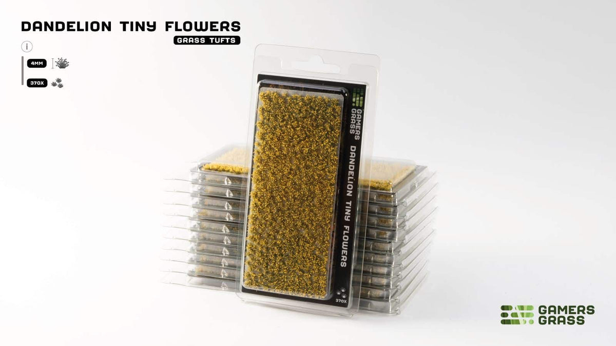 Gamers Grass Dandelion Tiny Flowers blister pack