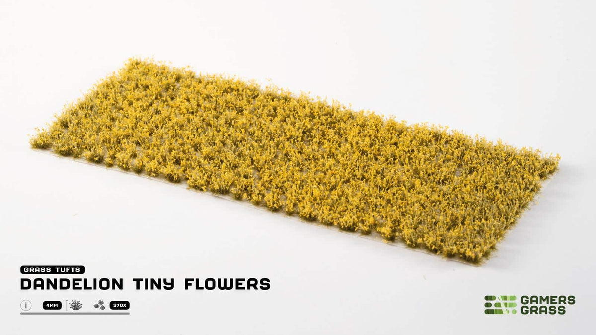 Gamers Grass Dandelion Tiny Flowers product sheet