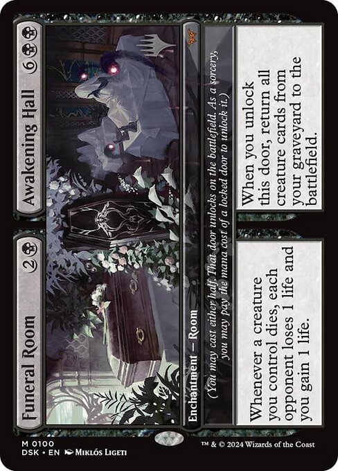 MTG Funeral Room // Awakening Hall PDSK 100p Promo Pack Foil