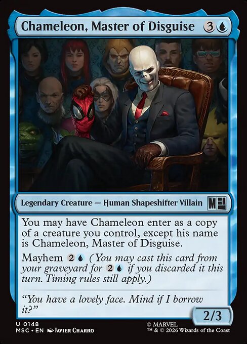 MTG Chameleon, Master of Disguise MSC 148 Regular Nonfoil
