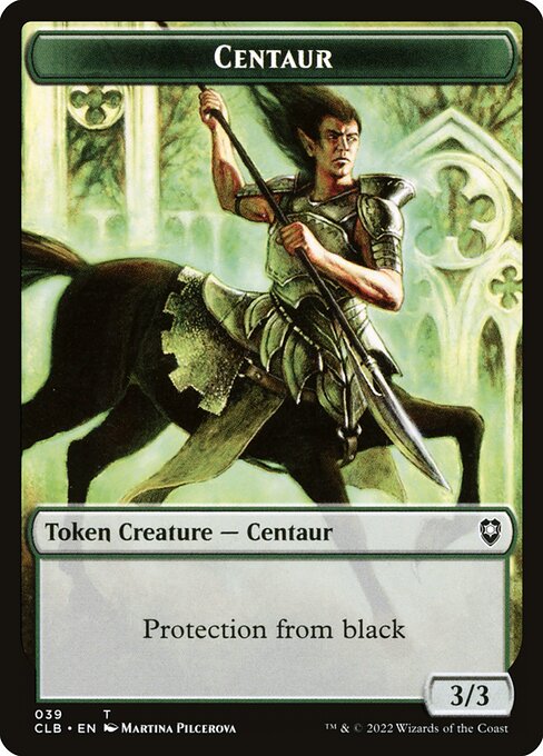 MTG Centaur Token CLB 039 Token Nonfoil