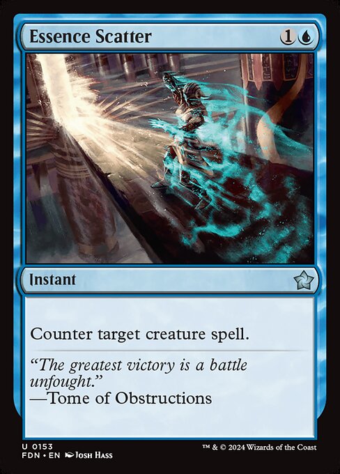 MTG Essence Scatter FDN 153 Regular Foil