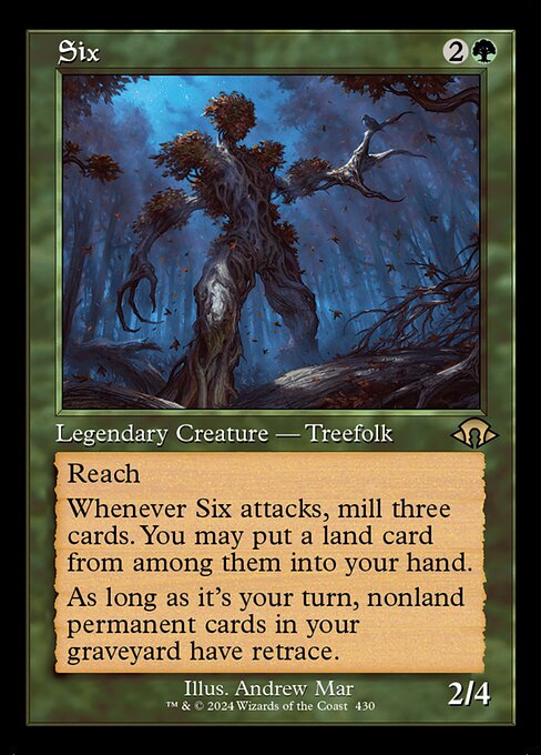 MTG Six MH3 430 Retro Frame Nonfoil